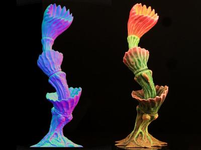 Tabletop plant: "Puzzle Grass Plant" (Alien Vegetation 49)