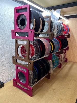 Filament storage rack stackable / Filament Regal stapelbar