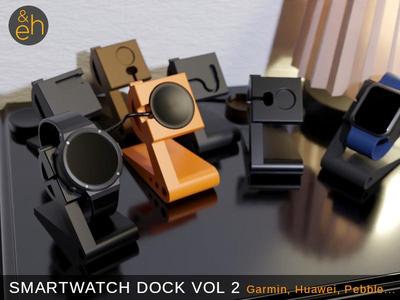 Universal Smartwatch Dock Vol 2 - Google, Samsung, Amazfit, Huawei, Garmin, Pebble etc.