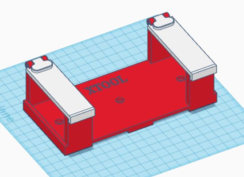 Xtool D1 Pro V2 Power Adapter/Supply Mount