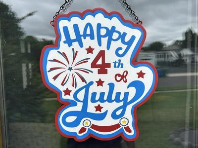 Happy Fourth of July Decoration