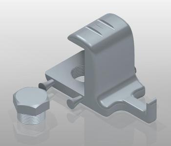 headphones holder for thick table