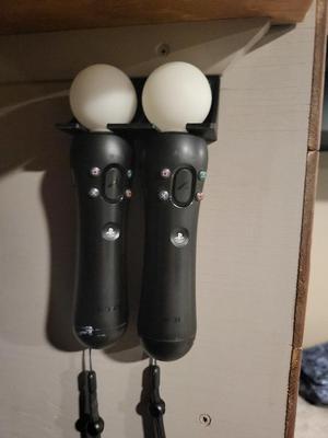 Playstation VR Move Dual Controller Wall Mount