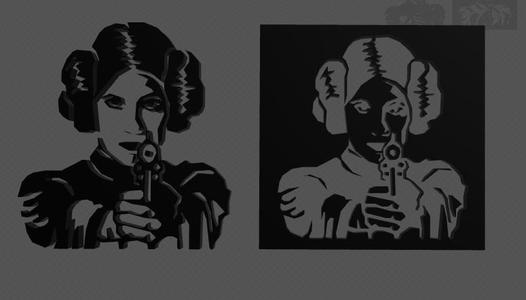 Leia 3D Wall Art