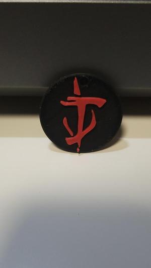 Keychain Doom Symbol