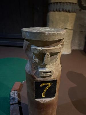 Ocean City NJ Congo Mini Golf Score Stand/Tiki Head