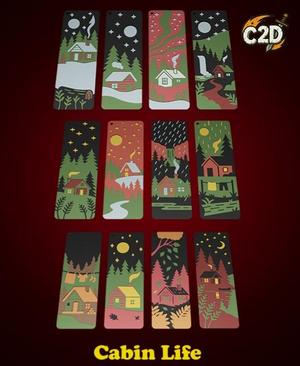 Cabin Life Bookmark