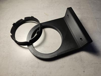 Beer /Soda Can garbage bag hanger