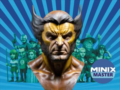 bust of wolverine