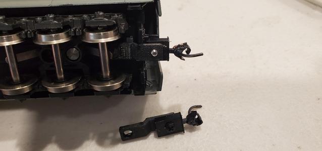 Coupler Mount for AHM/Rivarossi Steam Loco Tender's