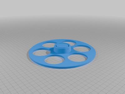 Cable reel holder using 40mm pvc pipe