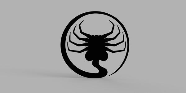 Alien Logo Wall decoration