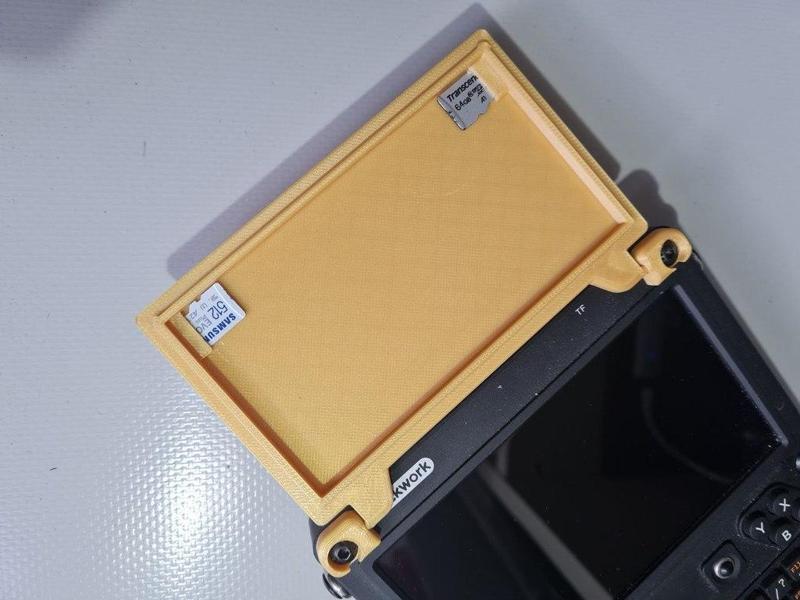 Clockwork Pi uConsole screen flip lid cover + 2 microSD