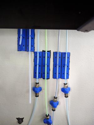 Wall Mounted PTFE Constraint Hooks