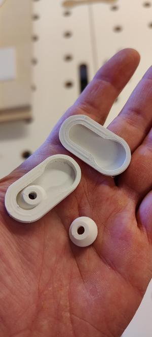 Low profile wall mount ( 5mm Total )