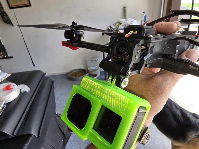 Chimera 7 Pro bottom Gopro mount