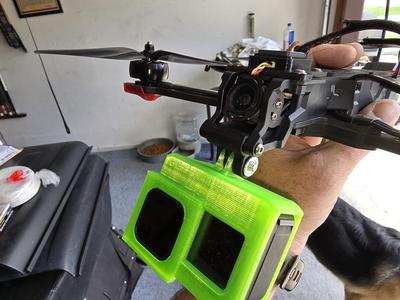 Chimera 7 Pro bottom Gopro mount