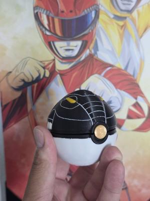 Black Mastodon Ball [Ranger Themed Pokeball] 