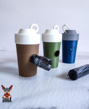 Coffee Cup Bag Holder-Fun & Practical for Dog Owners!