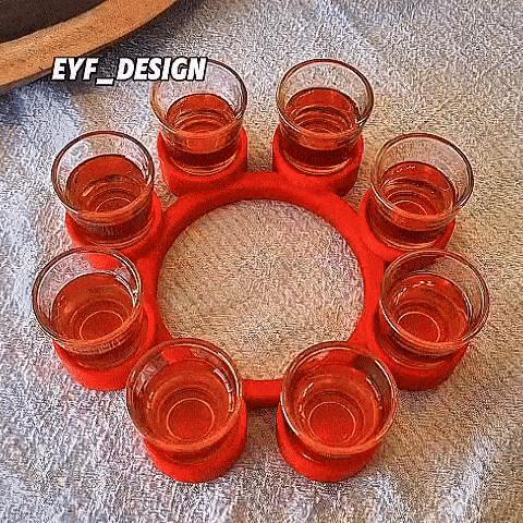 Cap Gun Shot Glass Tray: A Blast from the Past