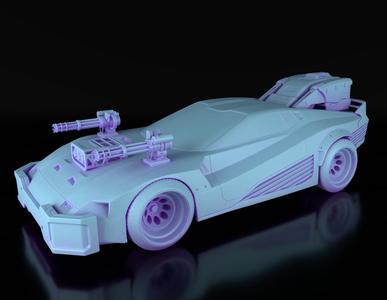 Street 5 Car – cyberpunk legacy