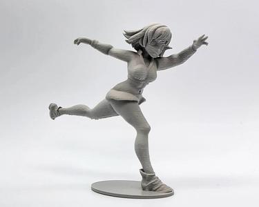 Female Leaping Figurine