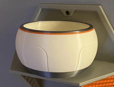 Subnautica Inspired Composite Plant Pot