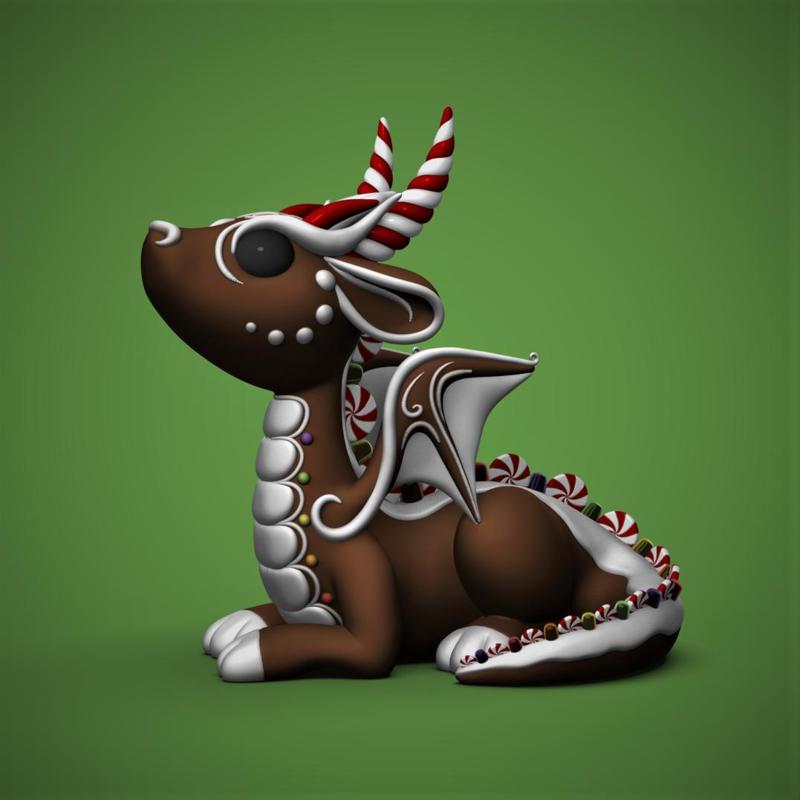 Ginger The Baby Dragon