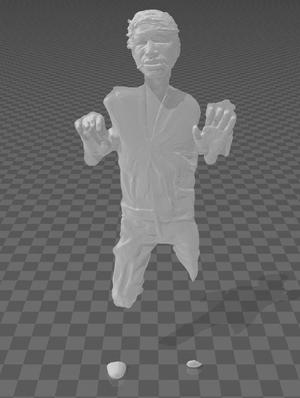 Star Wars Han Solo Carbonite Body HIGH RESOLUTION