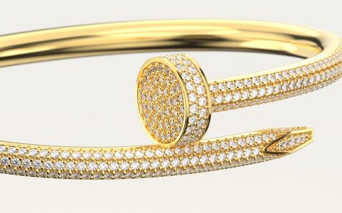 Bracelet Juste un Clou de Cartier all diamond