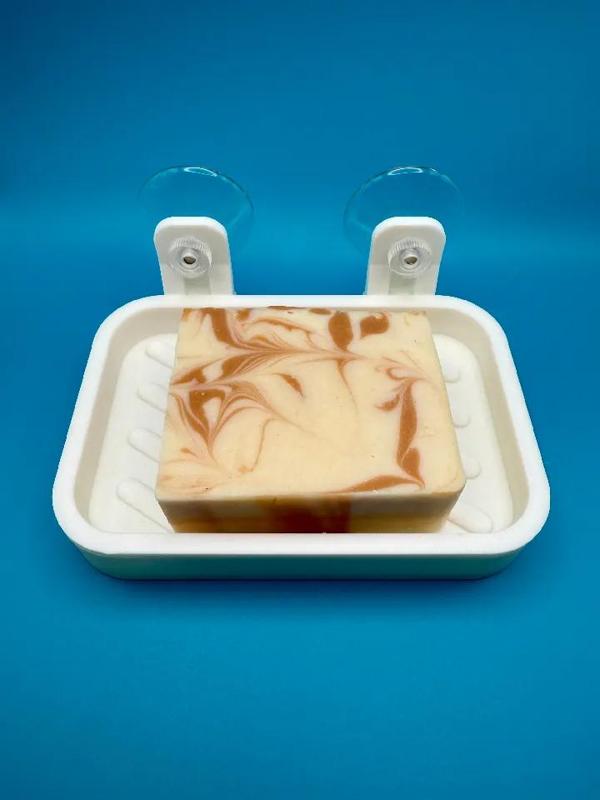 Soap Dish with Suction Cups
