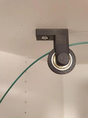 Filament Guide, Screw mounted, 608 bearing