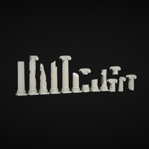 14 GREEK COLUMNS – WORLD OF WITCHCRAFT & WIZARDRY