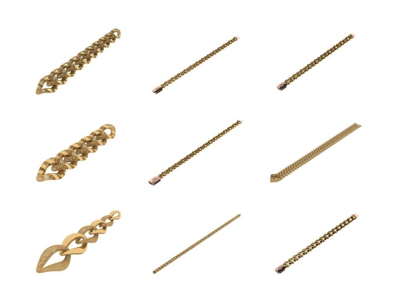 CUBAN LINK CHAIN – 800 PIECES READY FOR PRINT