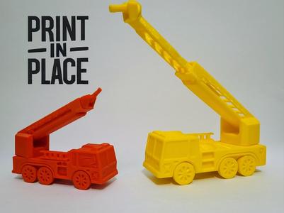 Print In Place Firetruck