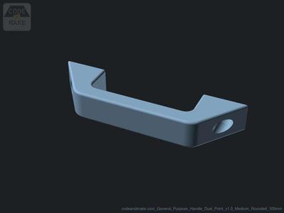 Fully Customizable General Purpose Handles – Dual Point Customizer
