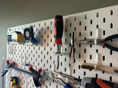 Ikea Skadis Screwdriver Stand