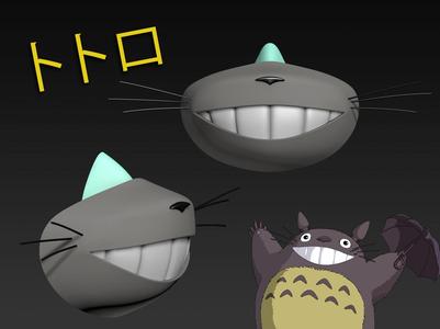 COVID-19 Mask Cap, Totoro Edition