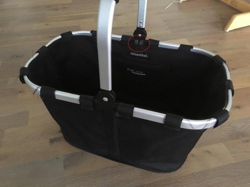 side support for reisenthel carrybag