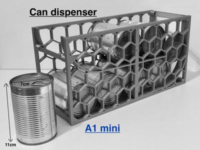 Can dispenser for A1 mini