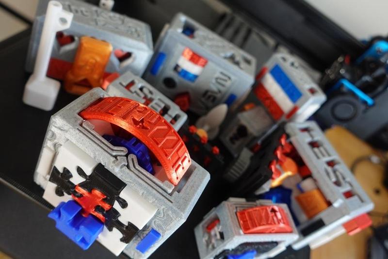 The Puzzle – A Mechanical 100%-3D Printed Puzzle Box