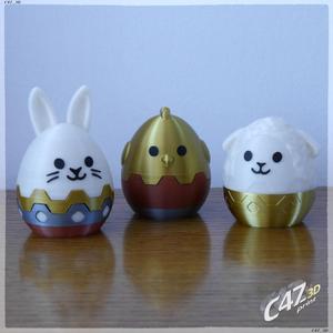 Easter Animals Eggs