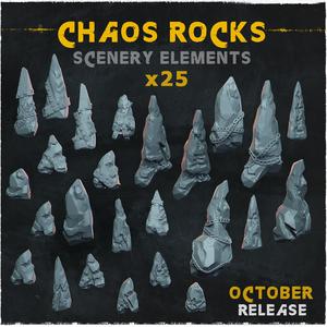 Scenery Elements - Chaos Rocks