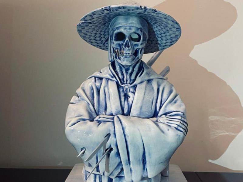 Skull Figurine Model Toy