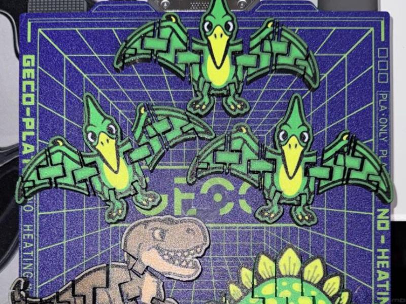 articulated flexi Pteranodon fidget toy