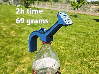 Bottle watering cap A1 mini - (print in place)