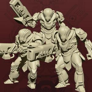 (Centauri) Infernal Soldier - Triple Set 1