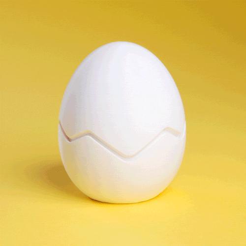 Blob Egg and Yolkies - Cracking Egg Container and Art Toy