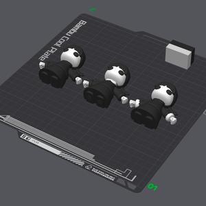 3D Printable Articulated Flexi Wednesday 