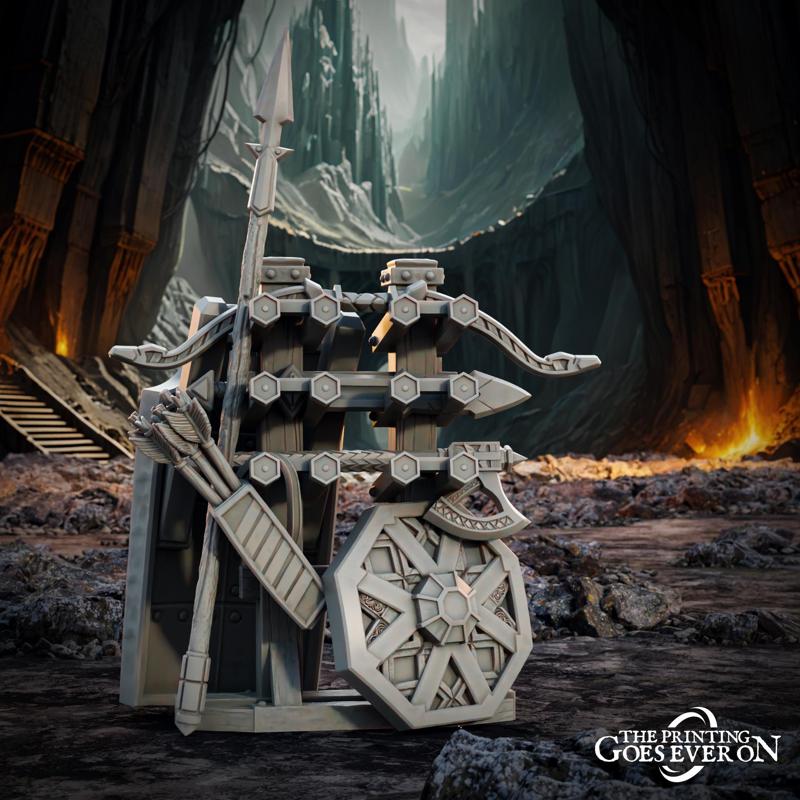 Weapon Rack - Presupported